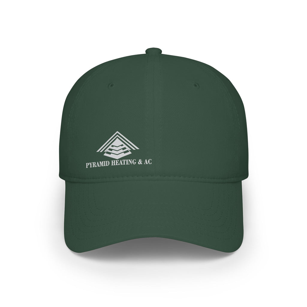 Low Profile Baseball Cap — Pyramid Heating & A/C Logo Hat