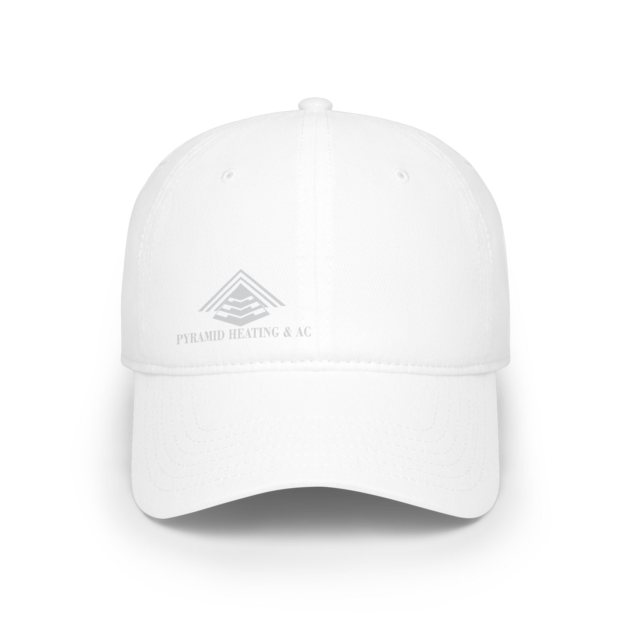 Low Profile Baseball Cap — Pyramid Heating & A/C Logo Hat