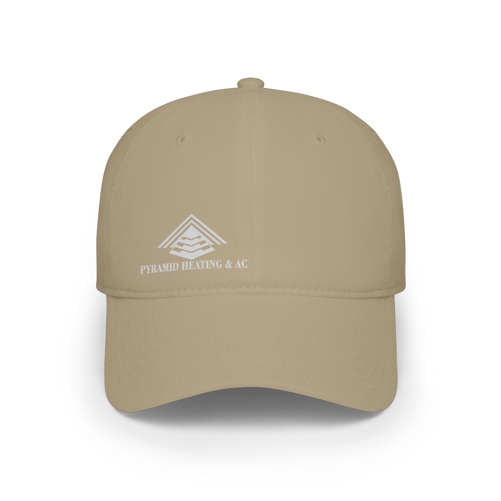 Low Profile Baseball Cap — Pyramid Heating & A/C Logo Hat