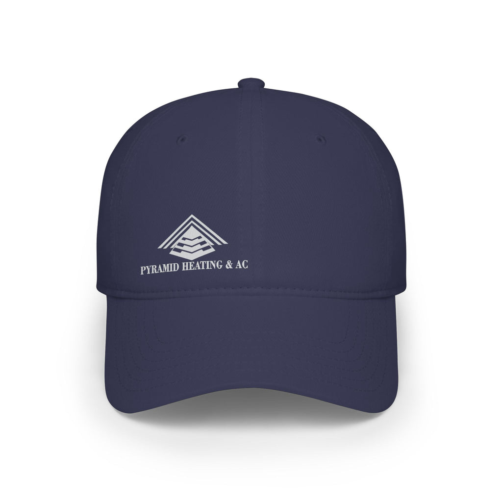 Low Profile Baseball Cap — Pyramid Heating & A/C Logo Hat