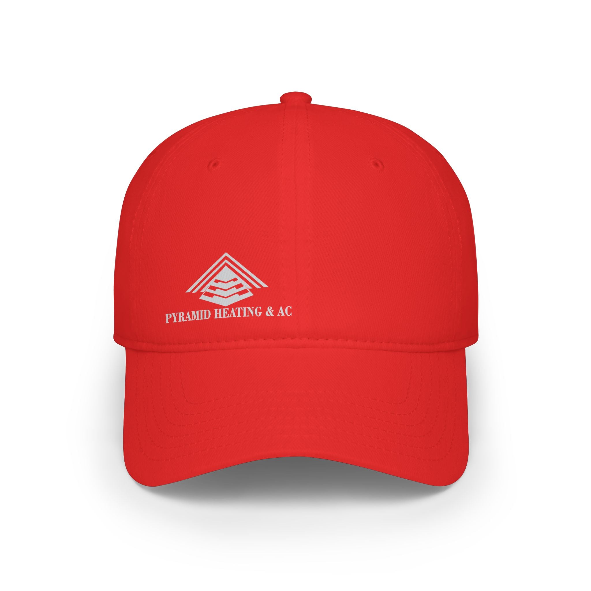 Low Profile Baseball Cap — Pyramid Heating & A/C Logo Hat